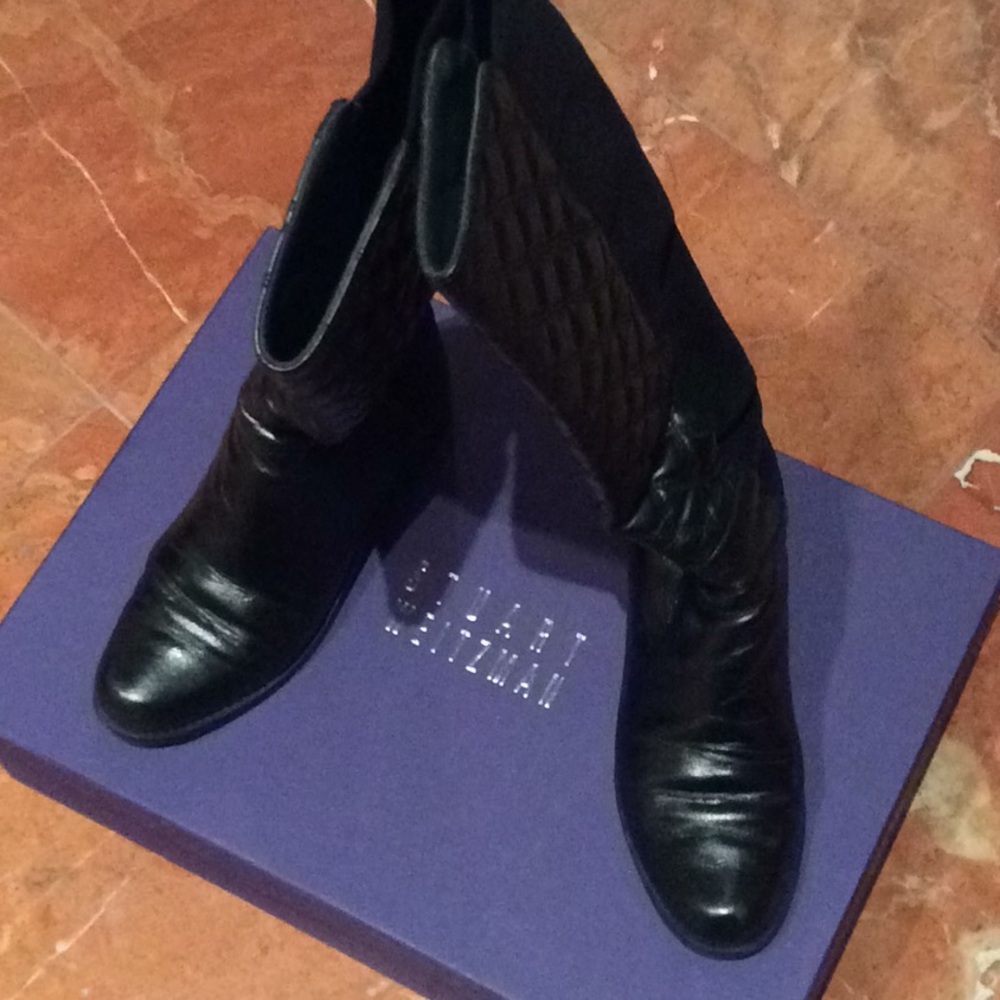 Stuart Weitzman Size 6 Black Knee High Boots